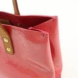 Louis Vuitton Monogram Vernis Lead PM Hand Bag Framboise M9132F