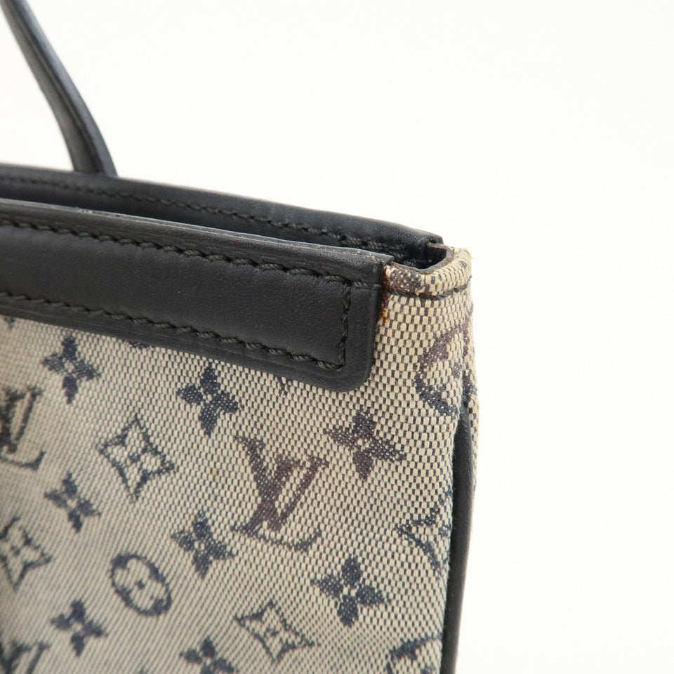 Louis Vuitton Monogram Mini Francoise Shoulder Bag Blue M92208