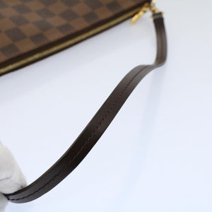 Louis Vuitton Pochette Accessoire  Canvas Clutch Bag
