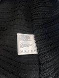 Prada Black Silk Lingerie Top and Midi Skirt Set with Embroidery Details Size IT 42 (UK 10)