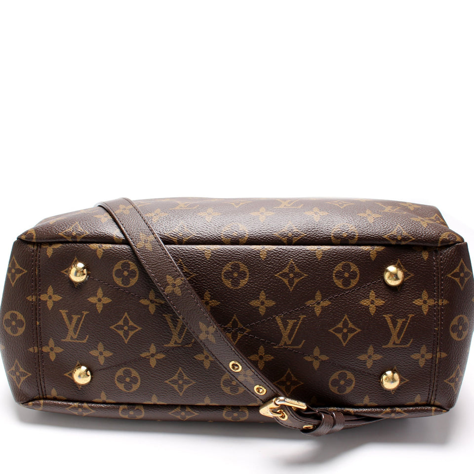 Pallas Tote Monogram Canvas Side