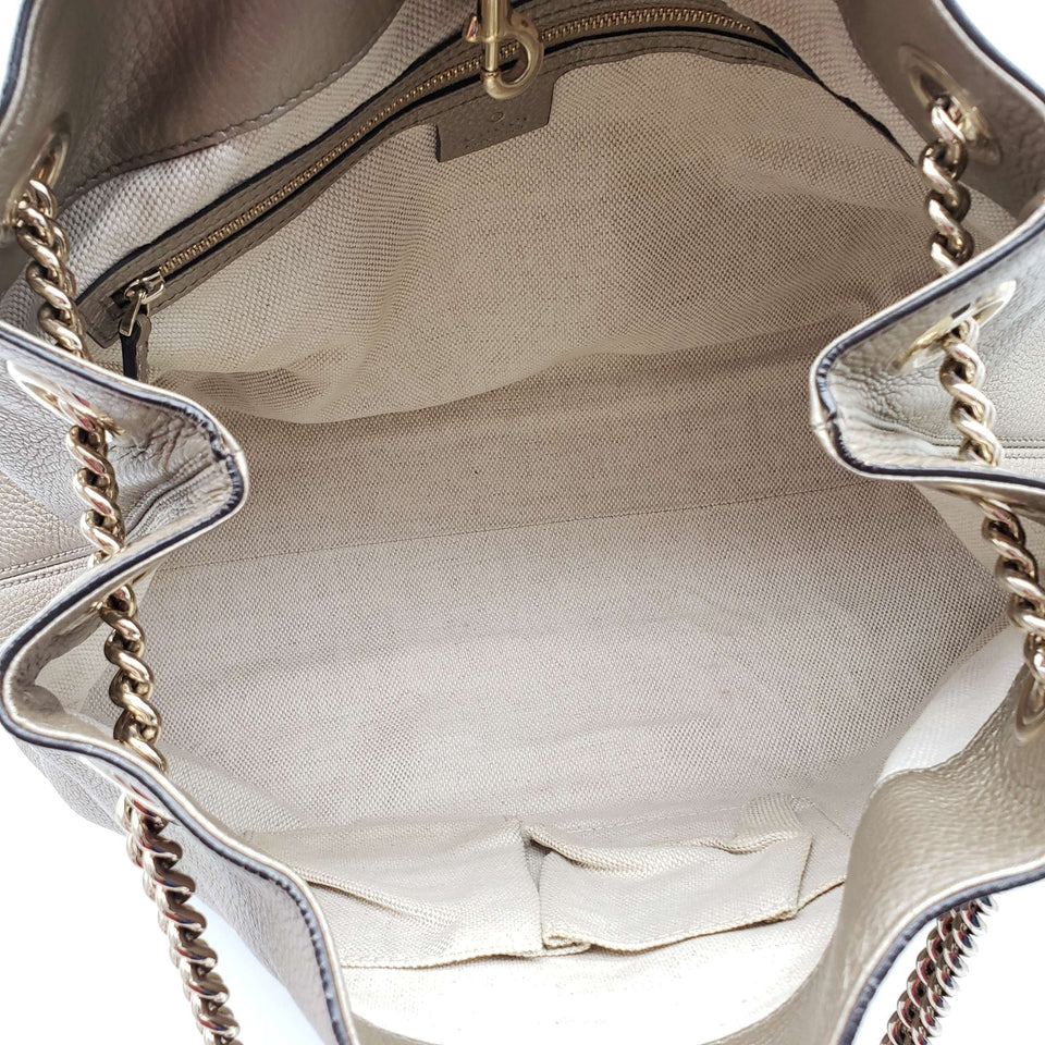 Gucci GG Soho on Chain Medium Shoulder Bag