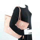Neverfull w/ Wallet MM Bicolor Empreinte
