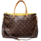 Pallas Tote Monogram Canvas Side