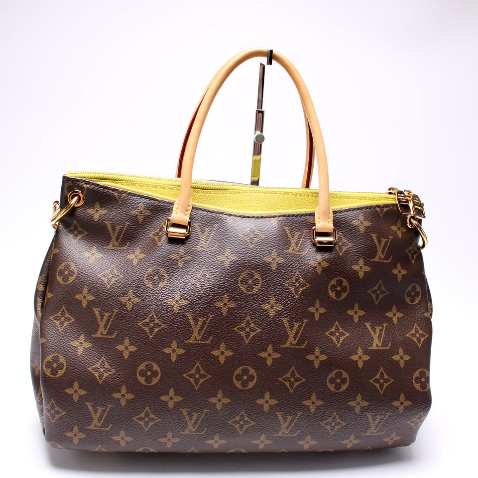 Pallas Tote Monogram Canvas Side