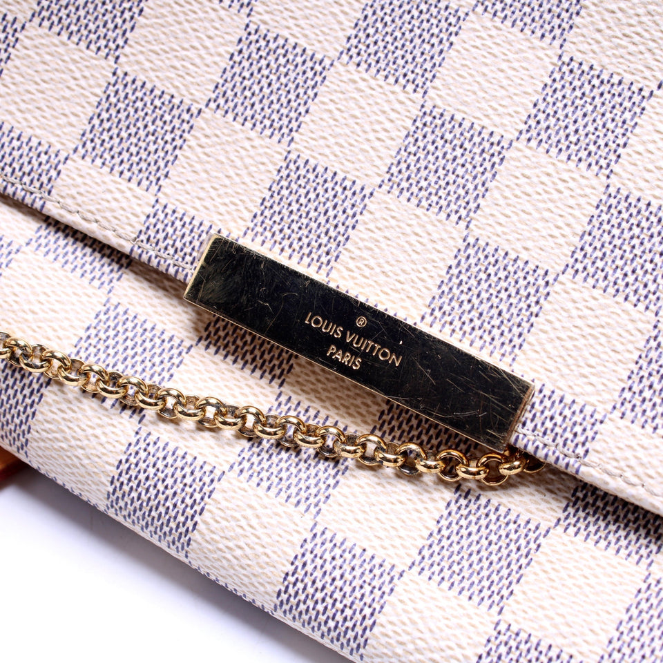 Favorite MM Damier Azur