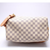 Speedy 30 Bandouliere Damier Azur