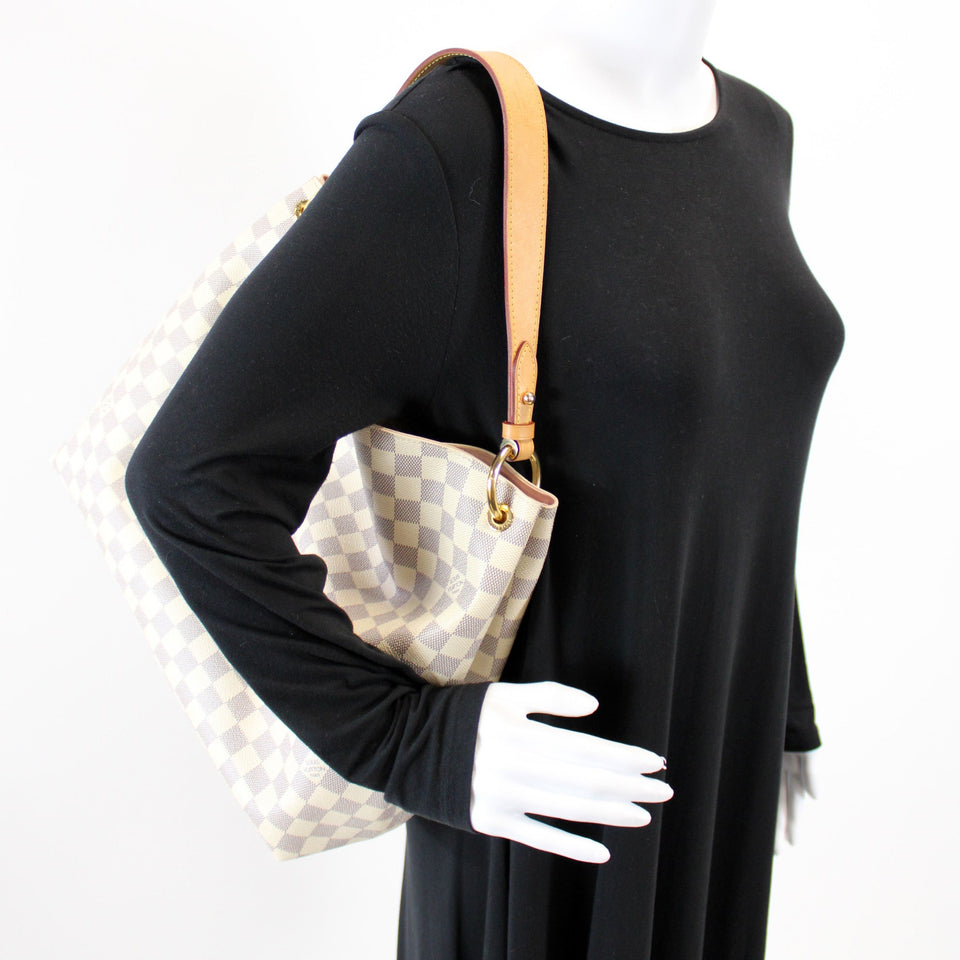 Graceful MM Damier Azur
