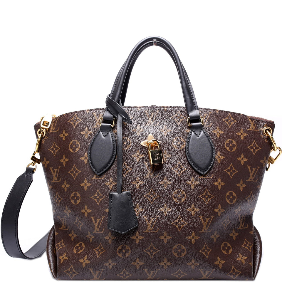 Flower Zipped Tote MM Monogram