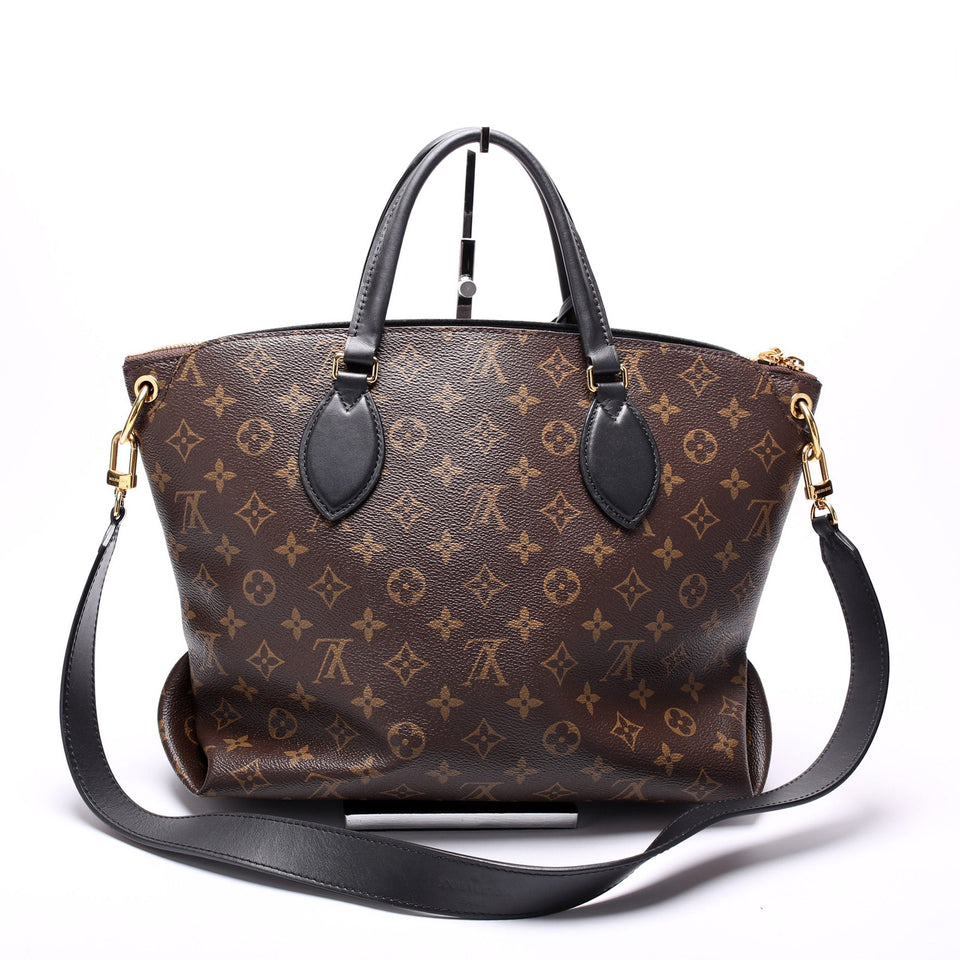 Flower Zipped Tote MM Monogram