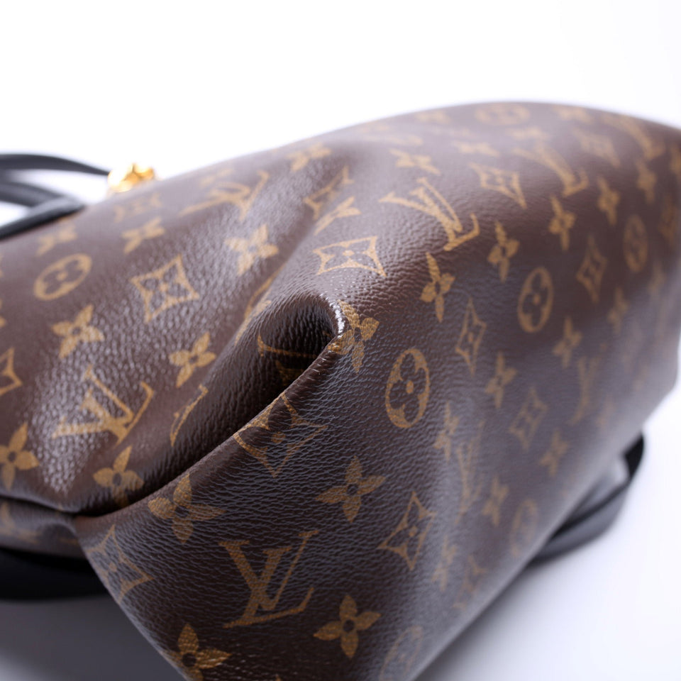 Flower Zipped Tote MM Monogram