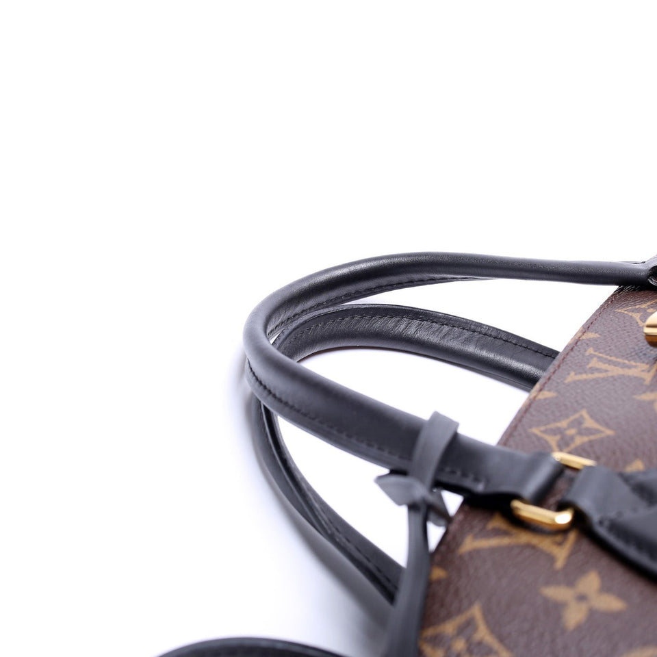 Flower Zipped Tote MM Monogram