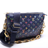 Coussin MM LV Garden Lambskin