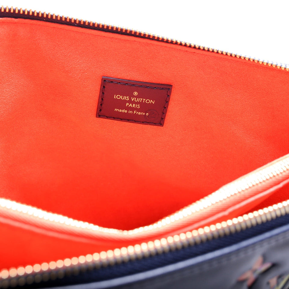 Coussin MM LV Garden Lambskin