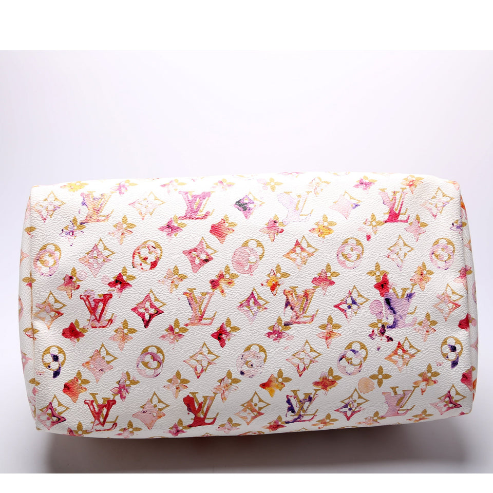 Speedy 35 Watercolor Monogram