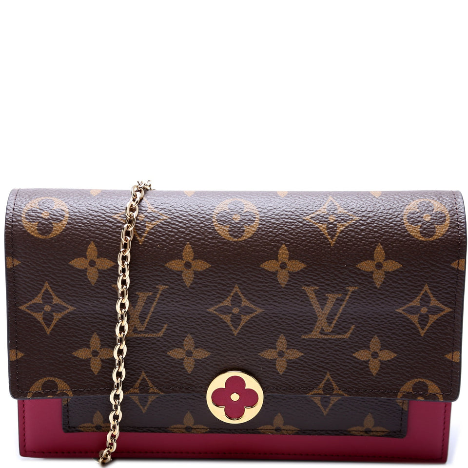 Flore Chain Wallet Monogram