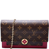 Flore Chain Wallet Monogram