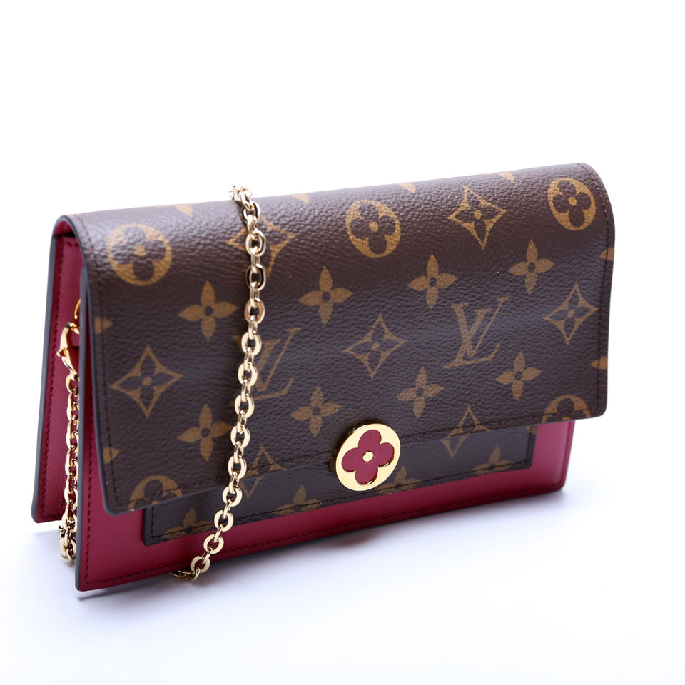 Flore Chain Wallet Monogram