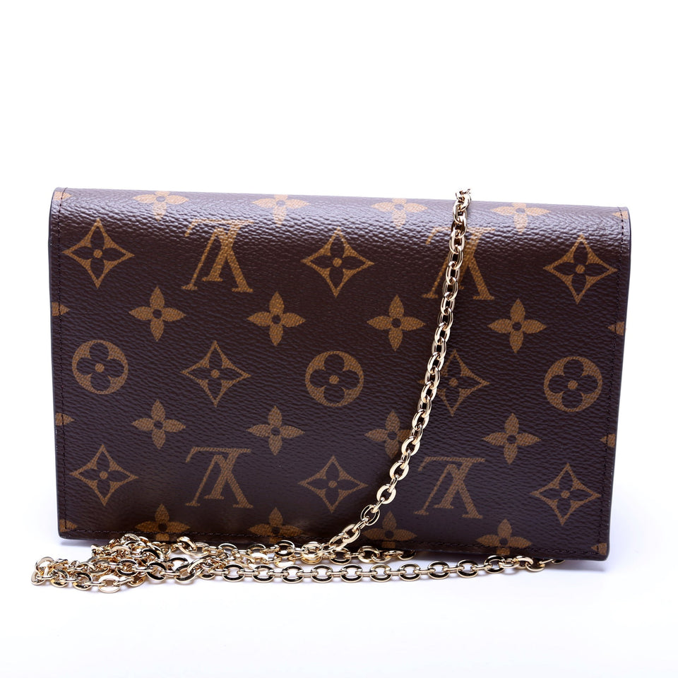 Flore Chain Wallet Monogram