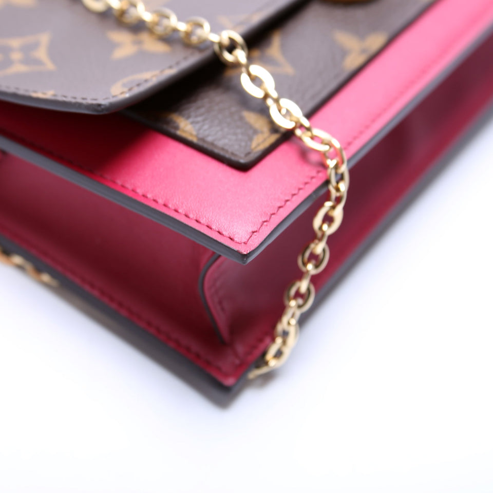 Flore Chain Wallet Monogram