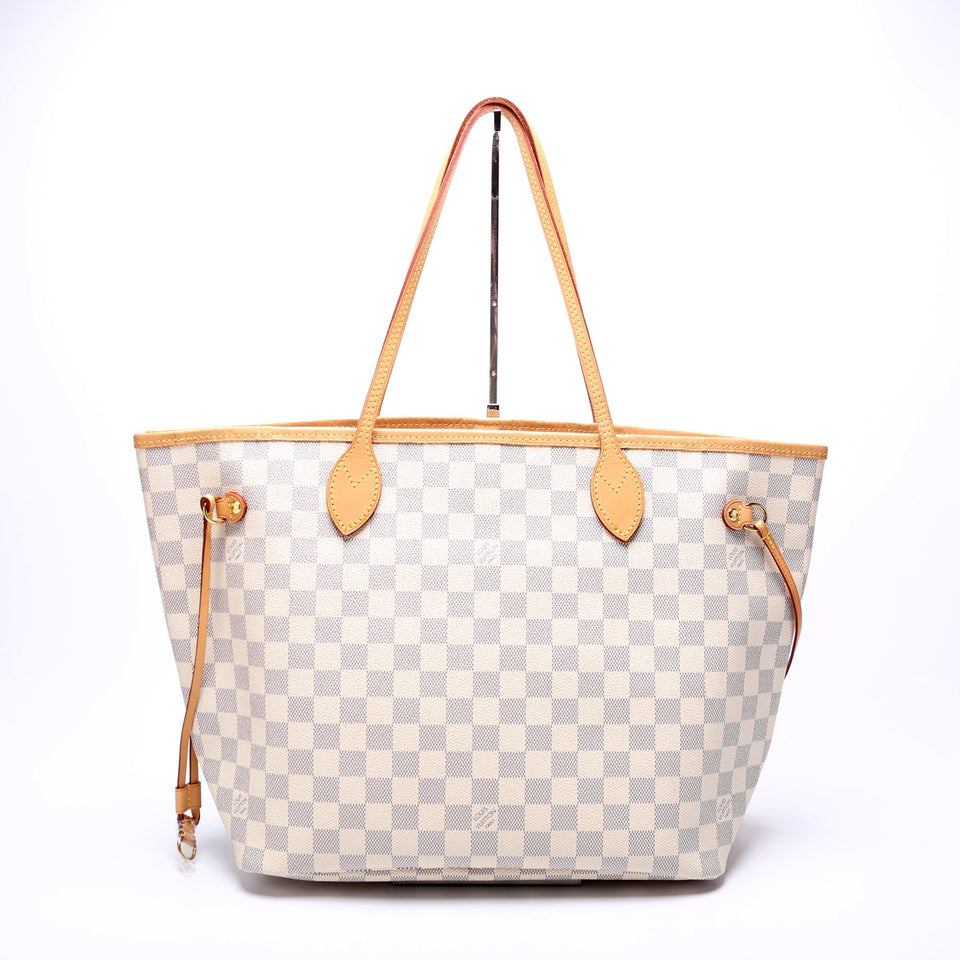 Neverfull w/Wallet MM Damier Azur