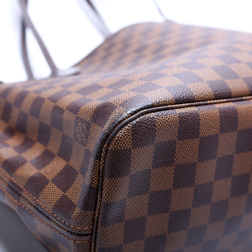 Neverfull w/ Wallet MM Damier Ebene