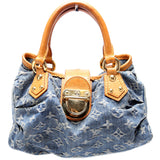 Pleaty Denim Monogram