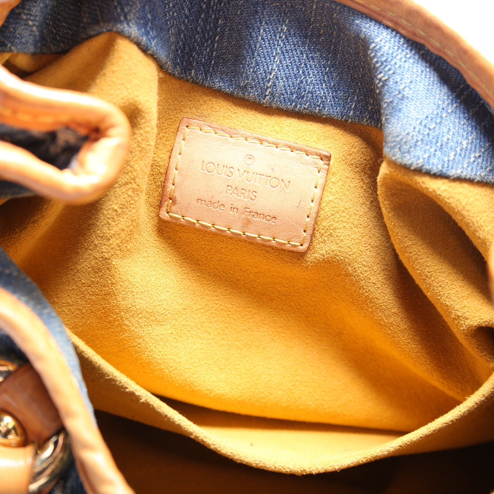 Pleaty Denim Monogram