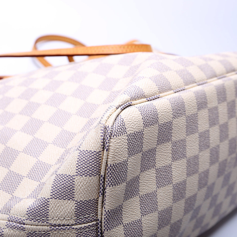 Neverfull w/Wallet MM Damier Azur