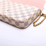 Pochette Felicie Damier Azur