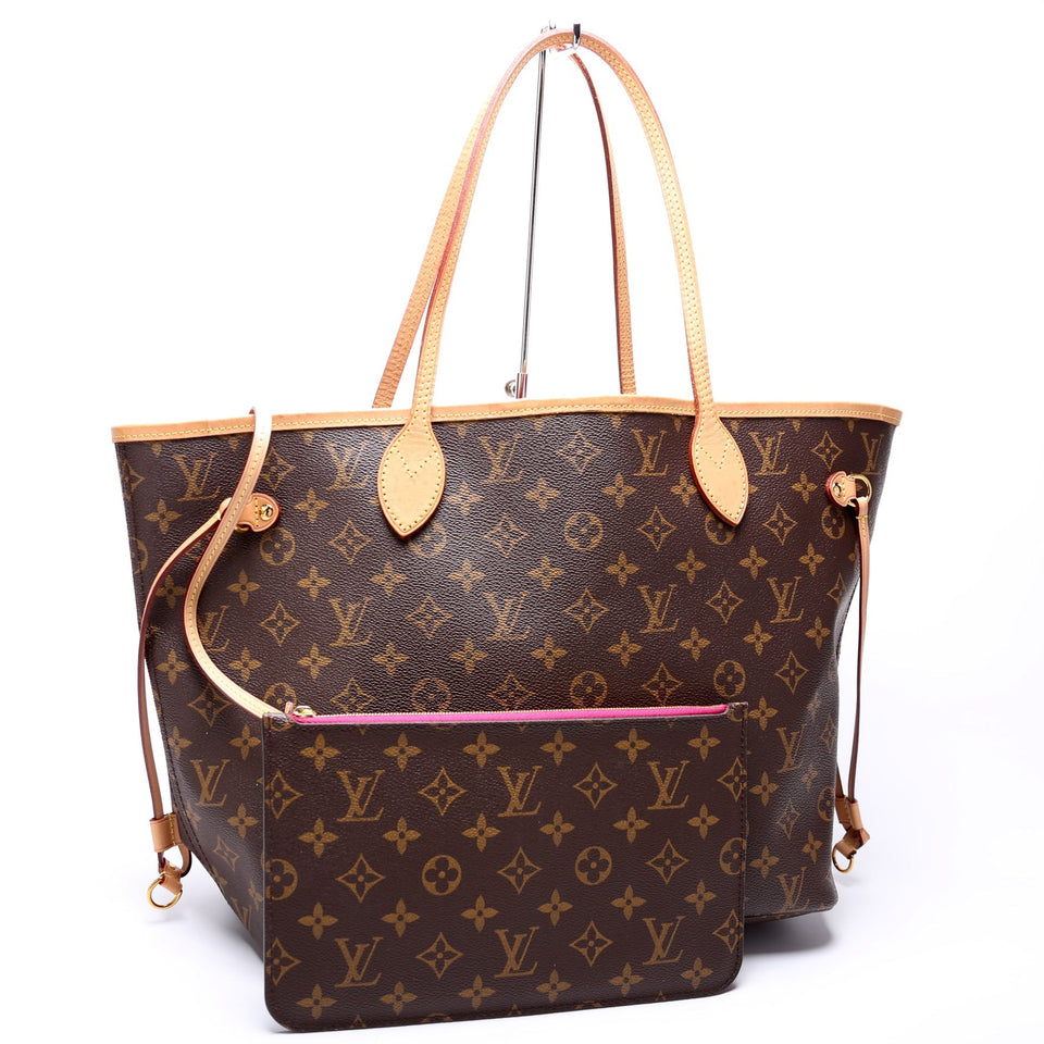 Neverfull MM W/ Wallet Monogram