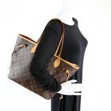 Neverfull MM W/ Wallet Monogram