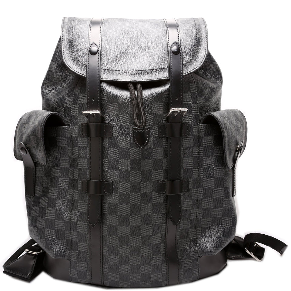 Christopher MM Backpack Damier Graphite