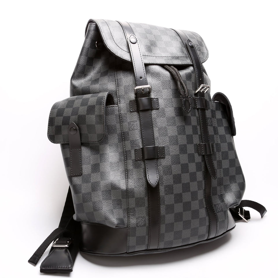 Christopher MM Backpack Damier Graphite