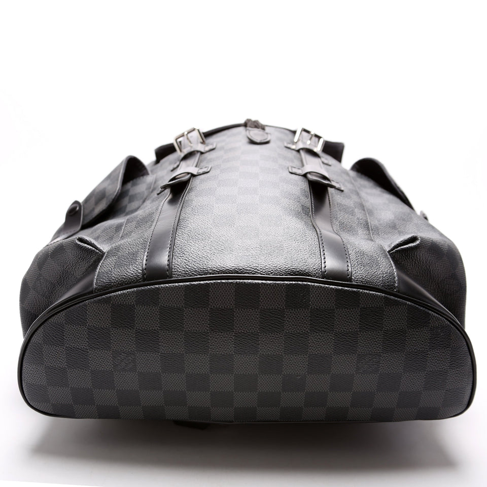 Christopher MM Backpack Damier Graphite