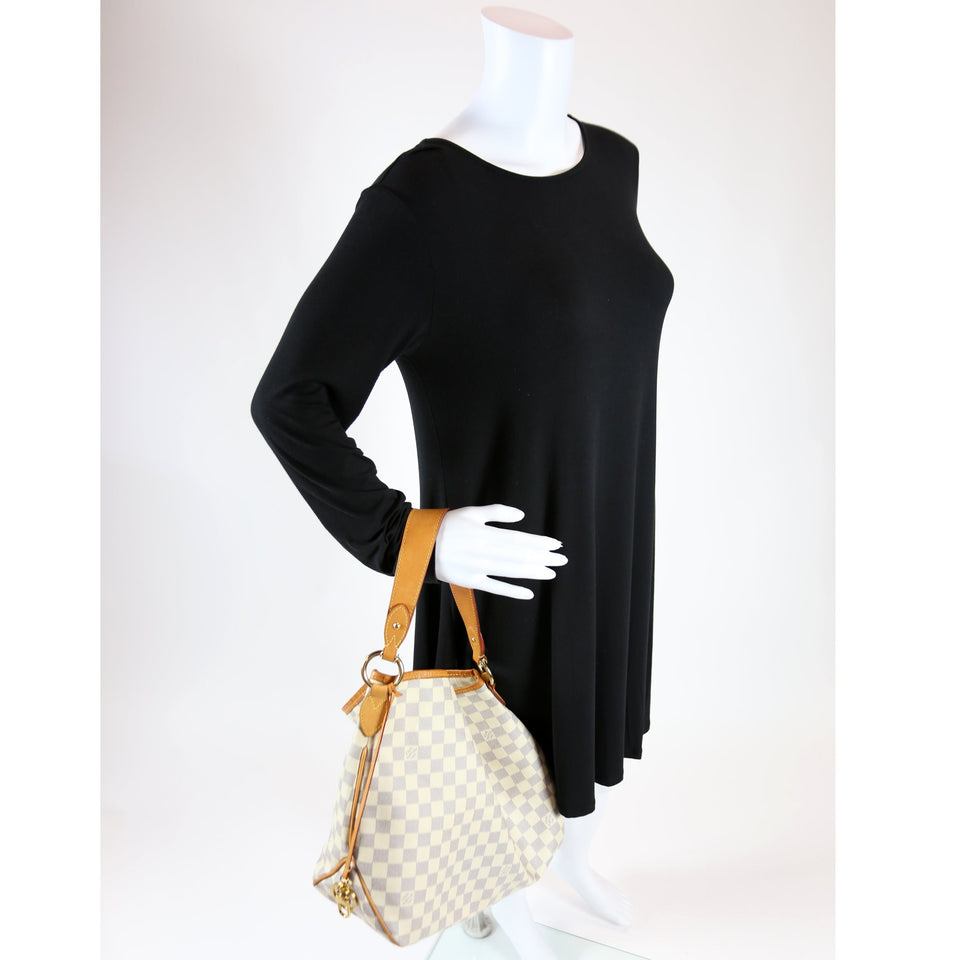 Delightful MM Damier Azur