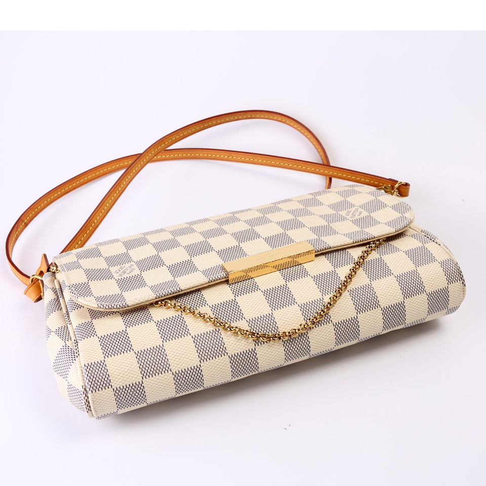 Favorite MM Damier Azur