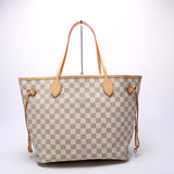 Neverfull W/Wallet MM Damier Azur