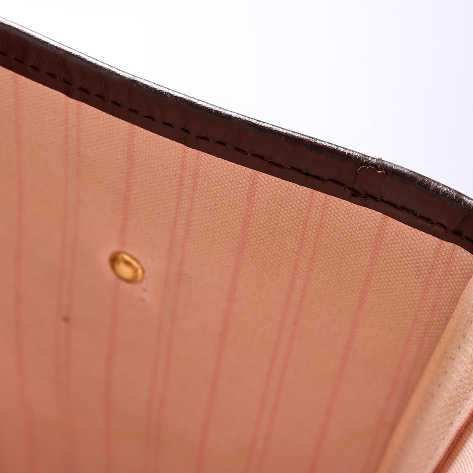 Neverfull MM W/ Wallet Damier Ebene
