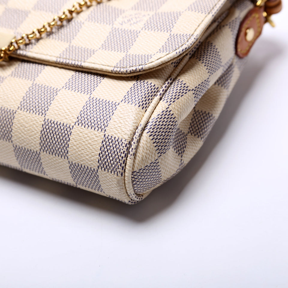 Favorite MM Damier Azur
