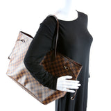 Neverfull W/Wallet GM Damier Ebene