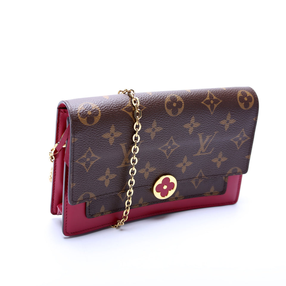 Flore Cain Wallet Monogram