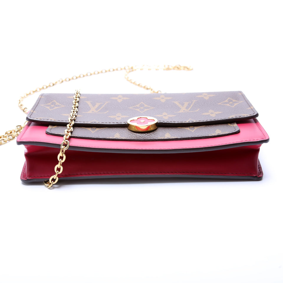 Flore Cain Wallet Monogram