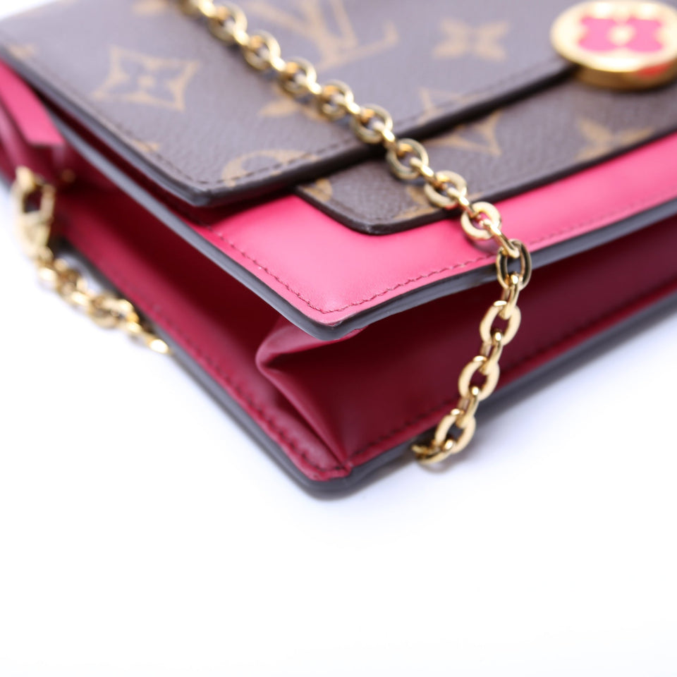 Flore Cain Wallet Monogram