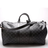 Keepall 55 Bandouliere Monogram Eclipse