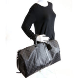 Keepall 55 Bandouliere Monogram Eclipse