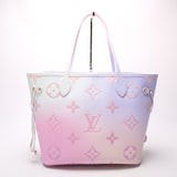 Neverfull MM W/Wallet 'Spring In The City' Giant Monogram
