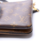 Doube Zip Pochette Giant Reverse Monogram