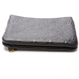 Double Zip Pochette Empreinte
