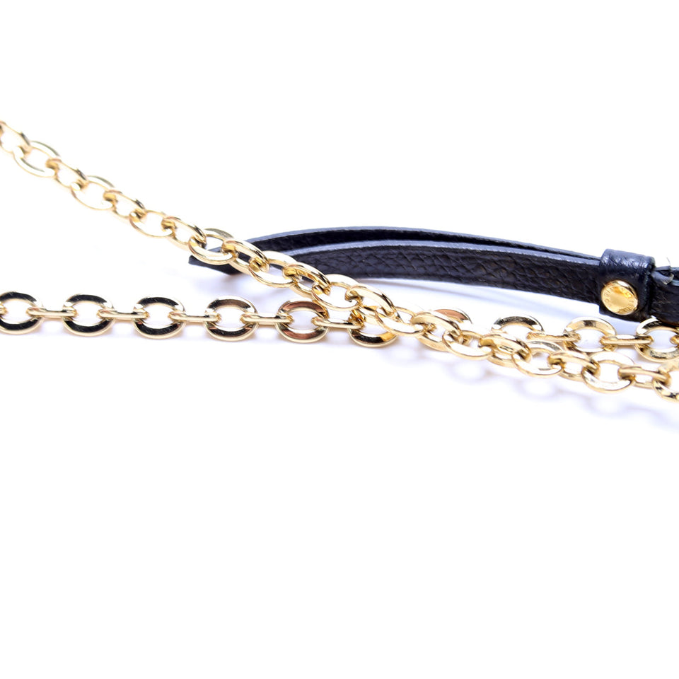 Double Zip Pochette Empreinte
